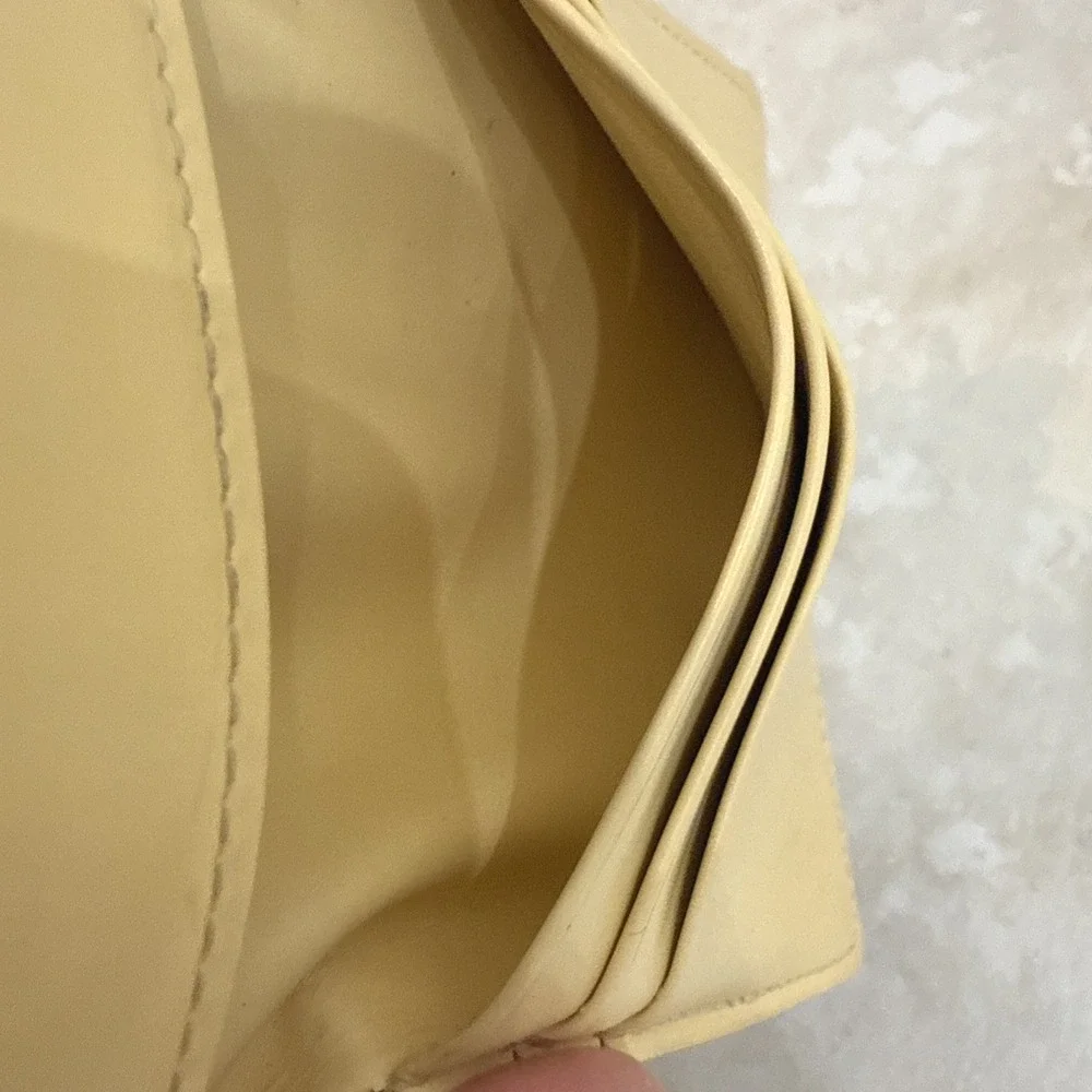 Louis Vuitton‎ Vanilla Epi Leather Card Holder Wallet MI0090 Bifold ID Window